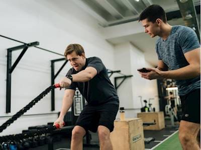 Strength and conditioning centre, athlete testing, photo 5 of 6